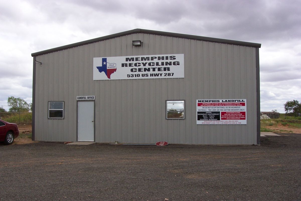 Entrance of Landfill